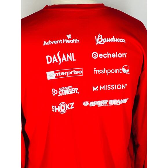 NWOT (M) Run Disney Marathon 2025 Walt Disney World Mens Long Sleeve T Red - Picture 11 of 11